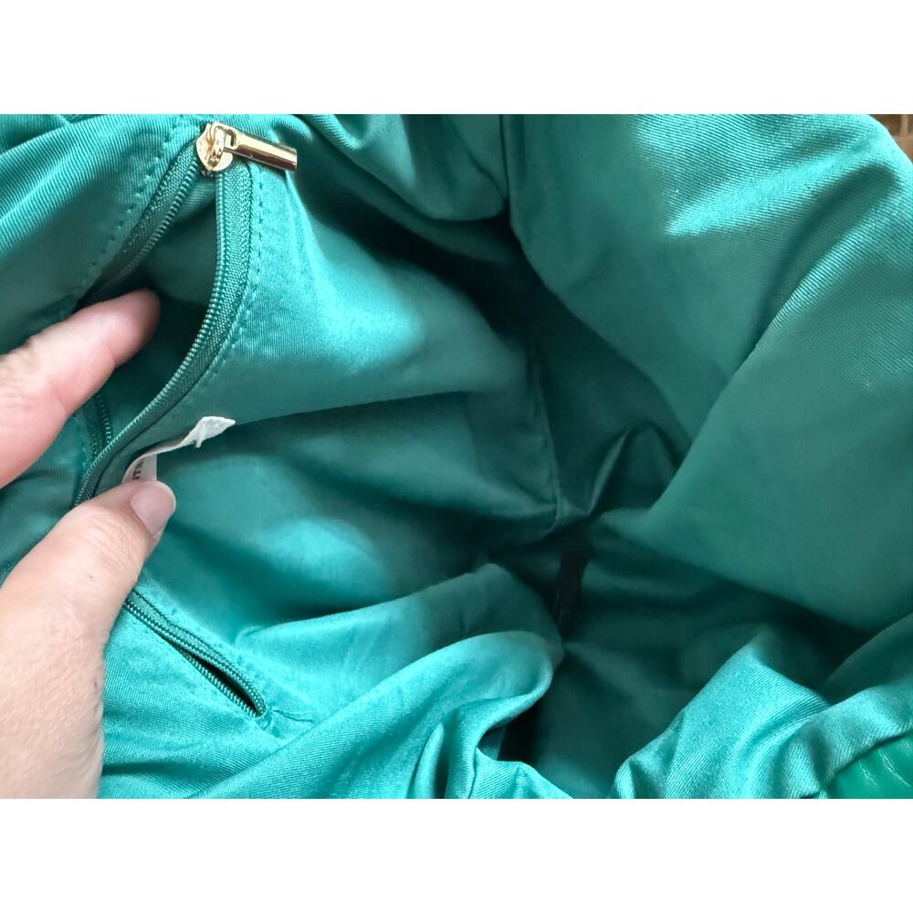 Green Puffer Bag By Anthropologie - Picture 4 of 7